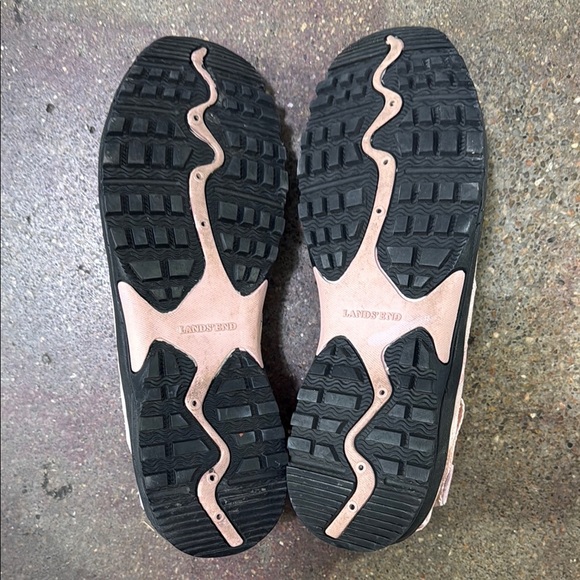 Lands' End Pink and Black Shoes - Picture 4 of 4